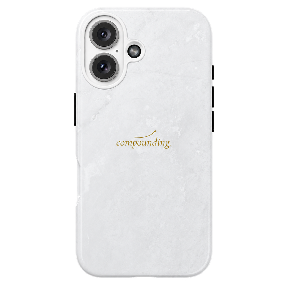 "Compounding" Marble Tough Phone Case